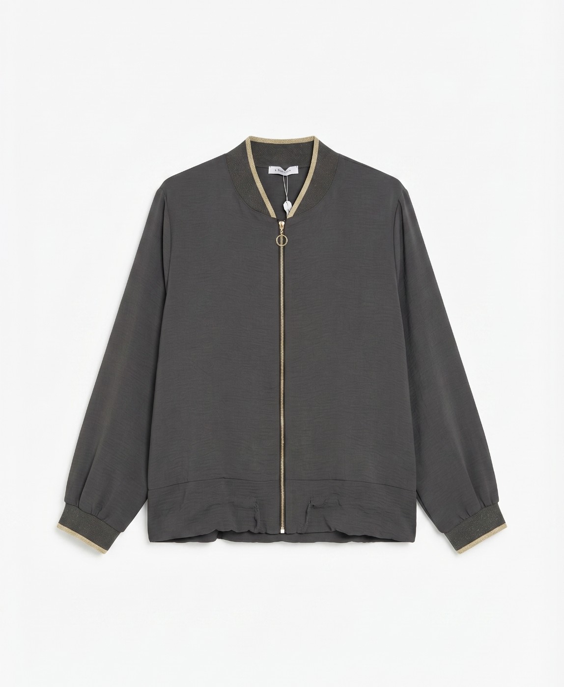 Chaqueta bomber viscosa